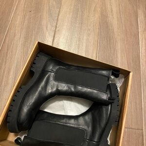 Steve Madden Black Ankle Boots